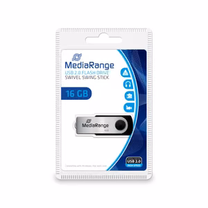 USB mälupulk USB2 16GB MediaRange MR910