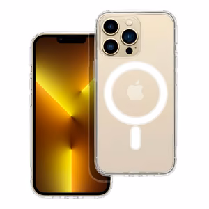CLEAR MAG ÜMBRIS compatible with MagSafe jaoks IPHONE 13 Pro läbipaistev