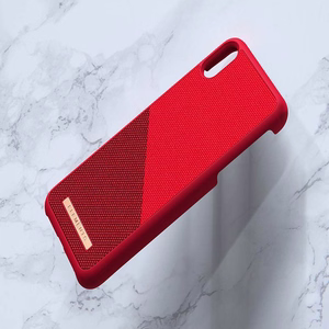 Nordic Elements Saeson Freja ümbris seadmele iPhone XS Max, punane