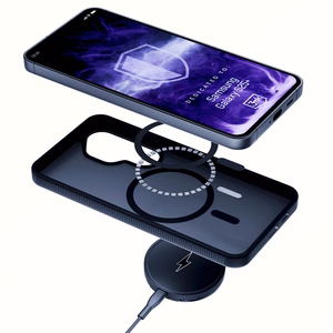 3mk Smoke MagCase jaoks Samsung Galaxy S25+ - must