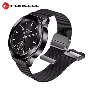 Strap to Samsung Galaxy Watch Forcell F-Design FS11 magnetic steel 22 mm black