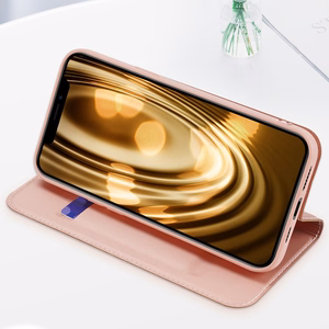 Dux Ducis Skin Pro raamaturiiuli tüüpi ümbris iPhone 13 Pro Maxile sinine