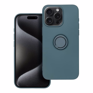 SILICONE RING ümbris jaoks IPHONE 15 Pro Max roheline