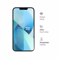 Karastatud klaas to iPhone 13 MINI sinine Star