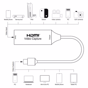 HDMI 4K/30Hz–USB2.0 Type-C videosalvestusseade