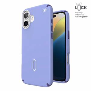 Speck Presidio2 Pro MagSafe'i ja ClickLocki toega ümbris iPhone 16 Plus-le, Future Lavender/Cassis Purple
