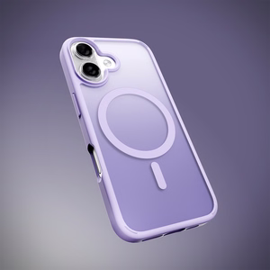 Puro Gradient TPU MagSafe Compatible Ümbris jaoks iPhone 17 - Roosa