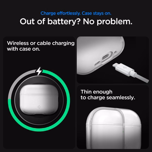 Spigen Liquid Crystal Ümbris jaoks AirPods Pro 3 - Läbipaistev