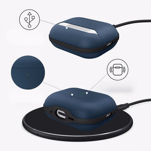 Tech-Protect NaturalFit Ümbris jaoks AirPods Pro 3 - Navy Sinine