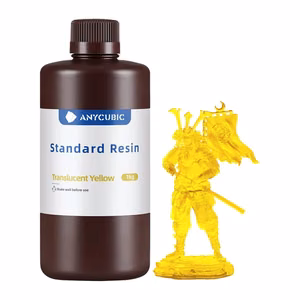 Стандартная смола ANYCUBIC Standard Resin, прозрачно-жёлтая
