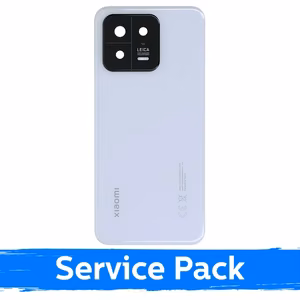Tagakaas, ühilduv Xiaomi 13 / valge / (Service Pack)