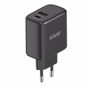 SAVIO LA-06/B USB Quick Charge Power Delivery 3.0 30W laadija