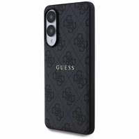 Guess 4G Ring Classic Logo MagSafe Ümbris jaoks Samsung Galaxy S25 Edge - Must