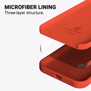 Crong Color Cover ümbris seadmele iPhone 13 Pro Max, punane
