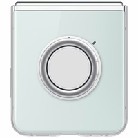 ÜMBRIS SAMSUNG EF-XF73KKTEGWW Z FLIP5 F731 läbipaistev STARDIKOMPLEKT + LAADIJA TA800 BOX