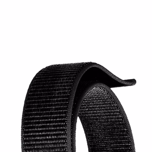 Crong Nylon Reflex Sport rihm Apple Watch 44 / 45 / 46 / 49 mm kellale, must