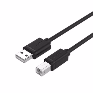 UNITEK Y-C421GBK USB kaabel 5 m USB 2.0 USB A USB B must