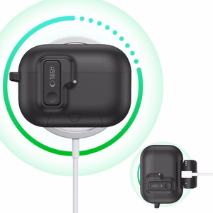 Tech-Protect Slim Hook Ümbris jaoks AirPods Pro 3 - Must