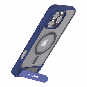 Torras Pstand seeria ümbris iPhone 16 Pro-le (sinine)