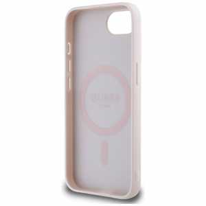 Guess Peony Script Logo MagSafe iPhone 16e Ümbris - Brown