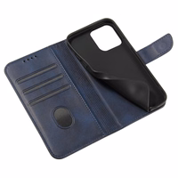 Magnet Ümbris jaoks Samsung Galaxy A34 5G cover with flip wallet stand sinine