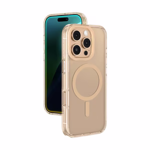 AmazingThing Titan Pro Mag Ümbris with Magnetic Ring jaoks iPhone 16 Pro Max - Rose Kuldne