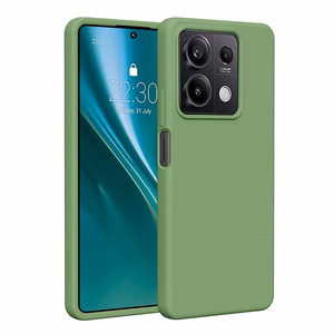 Etteri Silicone ümbris jaoks Xiaomi Redmi Note 13 5G light roheline