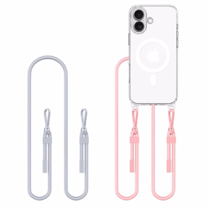 Ümbris TECH-PROTECT FLEXAIR CHAIN MAGSAFE IPHONE 16 hall & roosa