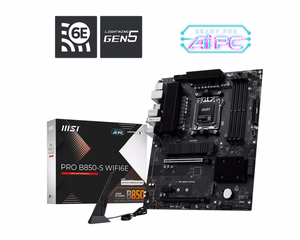 MSI PRO B850-S WIFI6E emaplaat AMD B850 Socket AM5 ATX