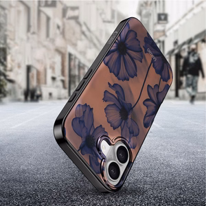 Tech-Protect Lamano MagSafe ümbris jaoks iPhone 17 - brown-purple