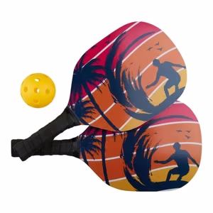 Eddy Toys 3-osaline pickleball'i komplekt reketite ja palliga