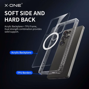 X-ONE Dropguard Magnetic Case Pro ümbris (ühildub MagSafe'iga) Samsung Galaxy S25 jaoks
