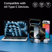 Spigen EB6010AC USB-A / USB-C 60W Kaabel 100 cm - Valge