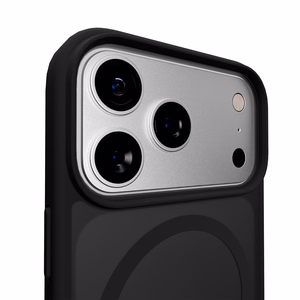 Чехол Puro Gradient TPU совместимый с MagSafe для iPhone 17 Pro - чёрный