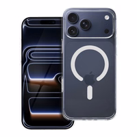 Kaane iPhone 17 PRO MAX Forcell F-Protect Clear Hybrid Premium ühildub läbipaistva