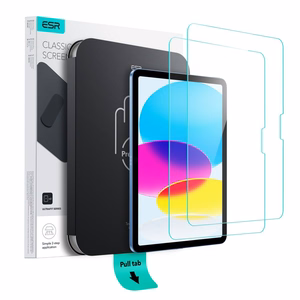 Закалённое стекло ESR UltraFit 2 шт. для iPad 10.9" 2022 (10 пок.) / 11" 2025 (11 пок.)