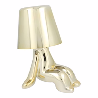 Laua lamp voodikõrval GOLD MAN Kunst Deco seat (versioon 6) MLTL