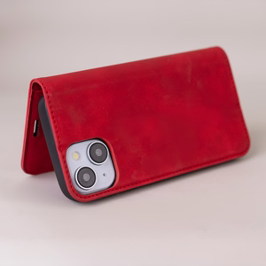 Smart Suede чехол для Xiaomi Redmi A5 Global (173,45 x 79,35 x 8,45) красный