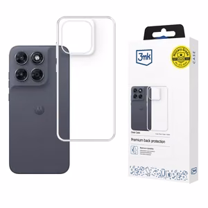 3mk Clear Case ümbris Motorola Moto G67 / Moto G77 jaoks, läbipaistev