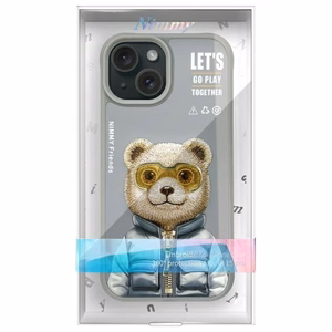 NIMMY ümbris COOL&CUTE 2.0 Bear jaoks IPHONE 15 hall