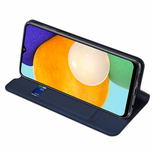 Dux Ducis Skin Pro raamaturiiuli tüüpi ümbris Samsung Galaxy A03s sinine