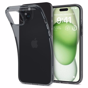 Spigen Crystal Flex iPhone 15 Plus Ümbris - hall-läbipaistev