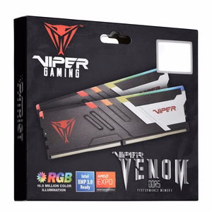 Patriot Memory Viper RGB PVVR532G640C32K mälumoodul 32 GB 2 x 16 GB DDR5 6400 MHz