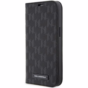 Karl Lagerfeld KLBKP14LSAKLHPK iPhone 14 Pro 6.1" bookcase must/must Saffiano Monogram