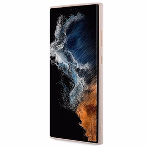 GUESS ümbris jaoks SAMSUNG S24 Ultra GUHCS24L4GMGPI (Leather 4G Metal Logo) roosa