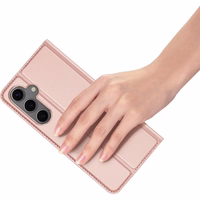 DUX DUCIS wallet case SKIN PRO jaoks SAMSUNG S25 rose