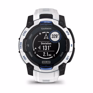 Garmin Instinct 3 Solar käekell, 45 mm, valge
