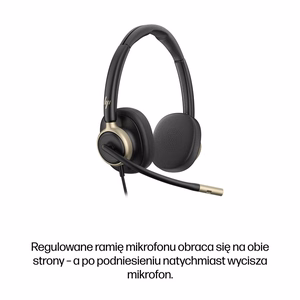 HP Poly Mission 825 USB juhtmega peakomplekt