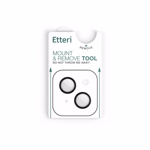 Etteri camera lens protector jaoks iPhone 13 / 13 Mini must