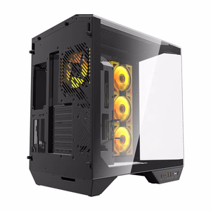 Darkflash DY470 computer ümbris (must) + 4 fans